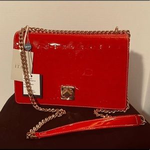 NWT Arcadia Patient Leather Handbag